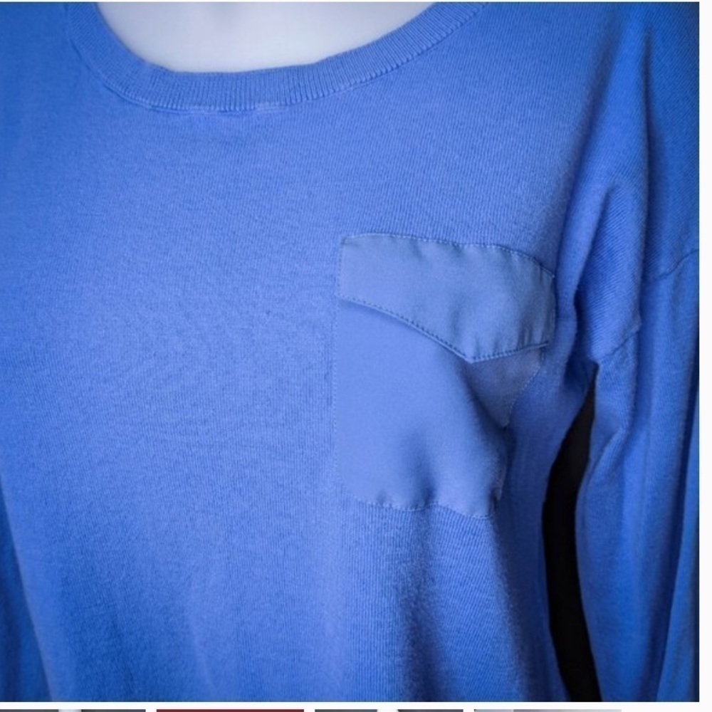 August Moon Light Blue Light Sweater - Picture 2 of 7